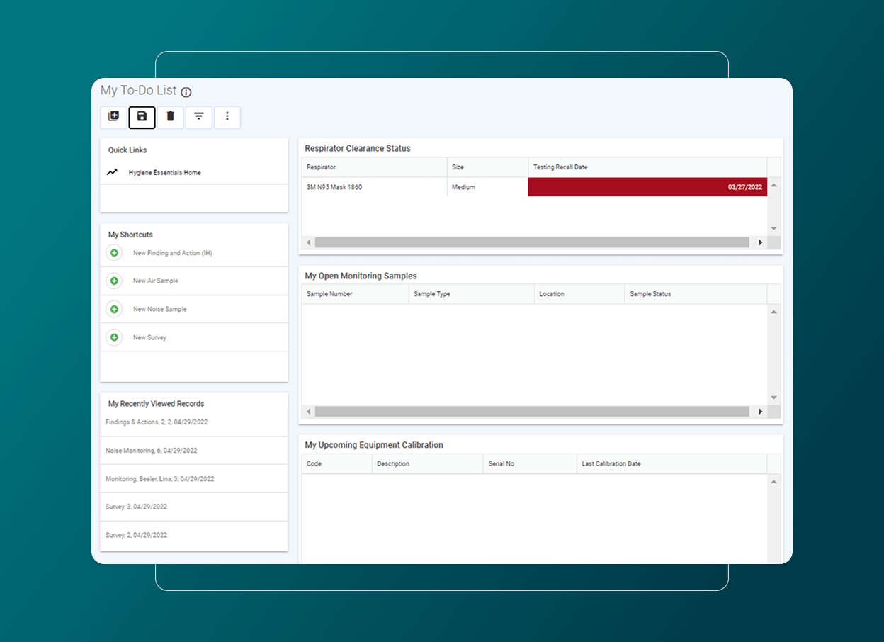 health-industrial-hygiene-manage-equipment